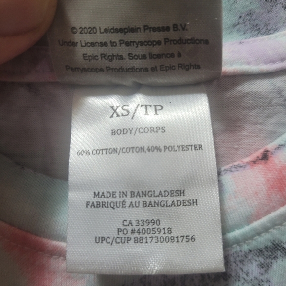 ACDC Tie Dyed T Shirt XS - Picture 5 of 6